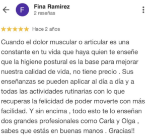 Testimonio de Fina Ramirez
